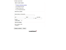 Tablet Screenshot of partners1st.locatorsearch.com