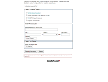 Tablet Screenshot of energyfcu.locatorsearch.com