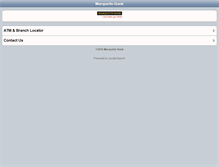 Tablet Screenshot of emarquettewap.locatorsearch.com