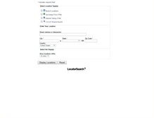 Tablet Screenshot of chevronfcu.locatorsearch.com