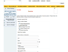 Tablet Screenshot of jfcu.locatorsearch.com