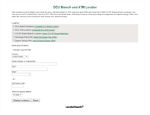 Tablet Screenshot of dcu.locatorsearch.com