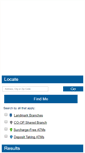 Mobile Screenshot of landmarkcu.locatorsearch.com